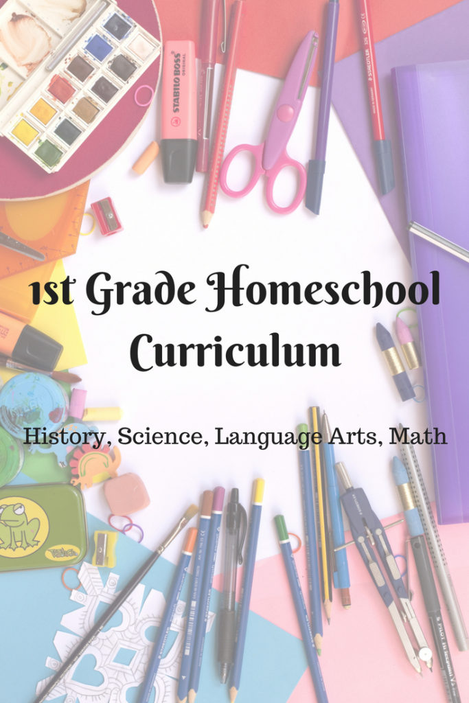 1st Grade Homeschool Curriculum