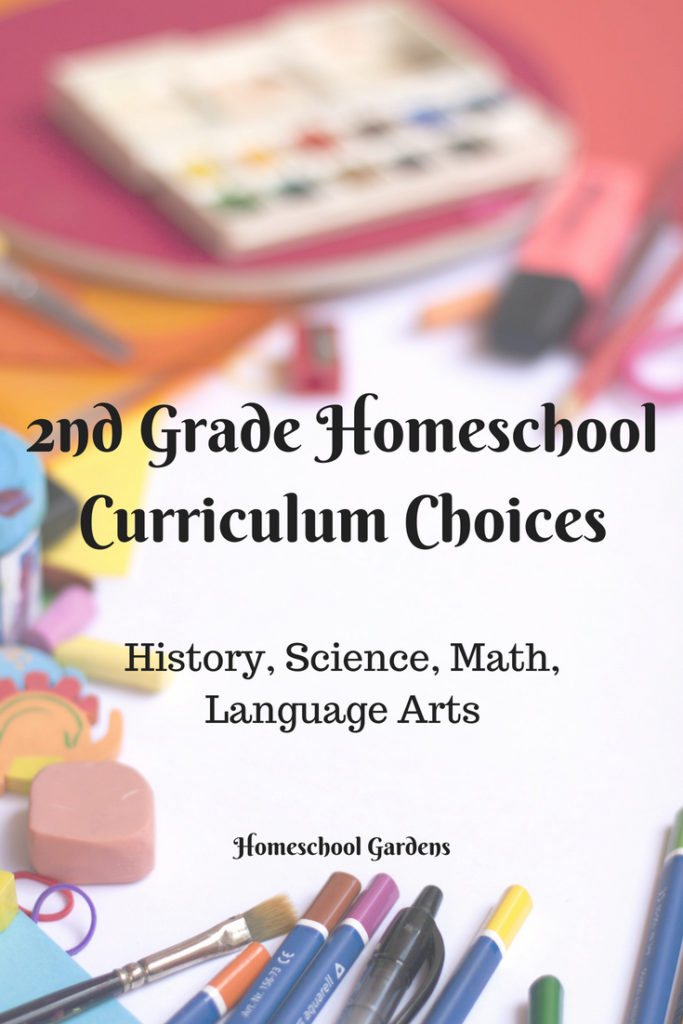 2nd Grade Homeschool Curriculum Choices