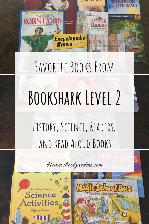 Favorite Bookshark Level 2 books