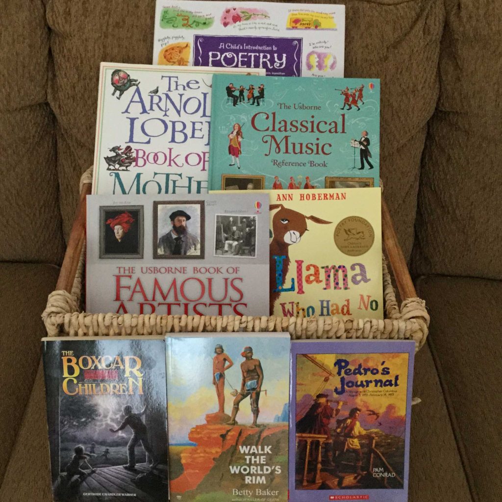 Morning Basket Books- August 2018