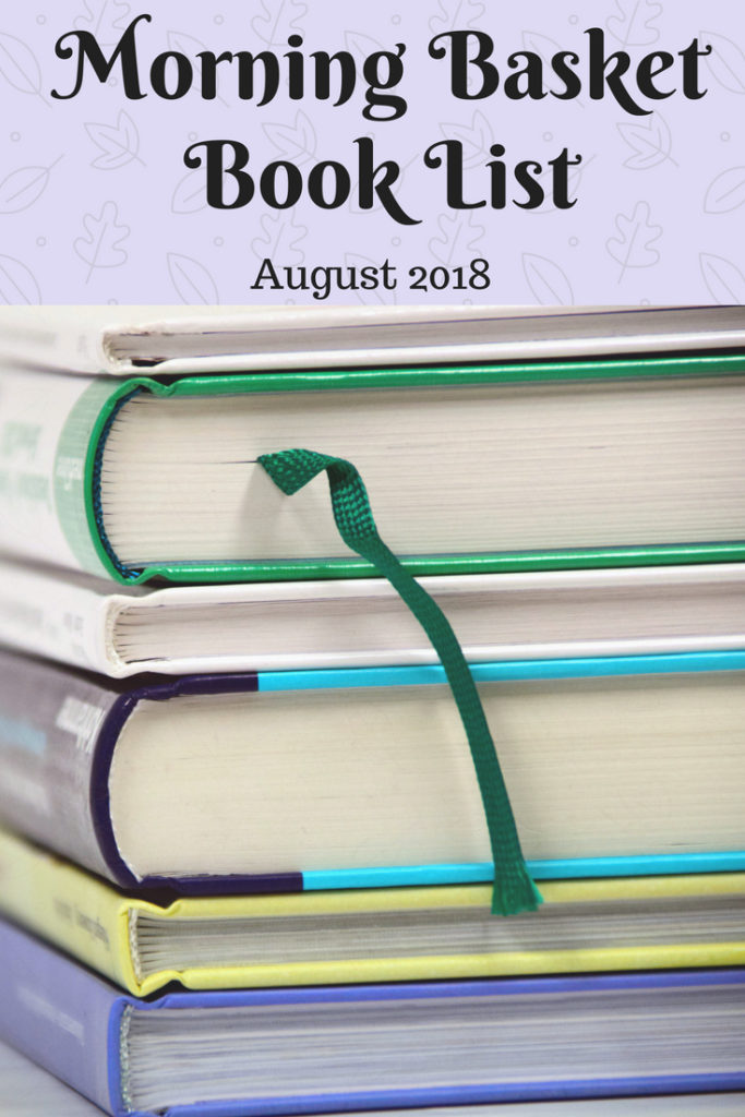 Morning Basket Book List Aug 2018