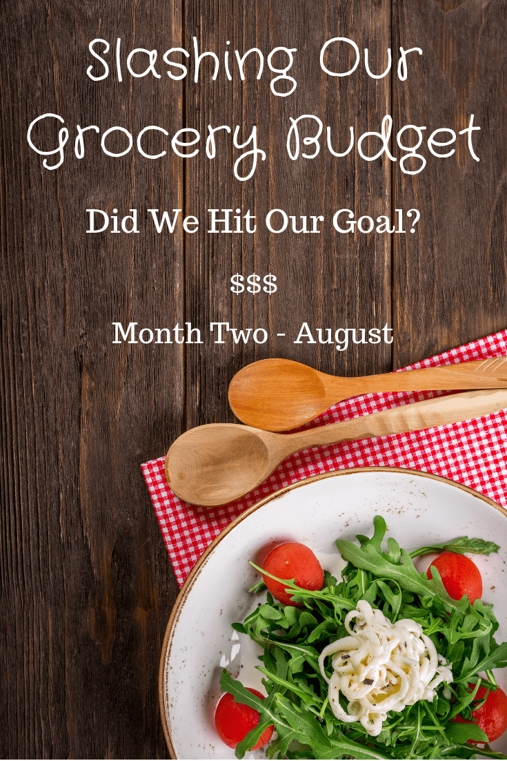 Slashing Our Grocery Budget August