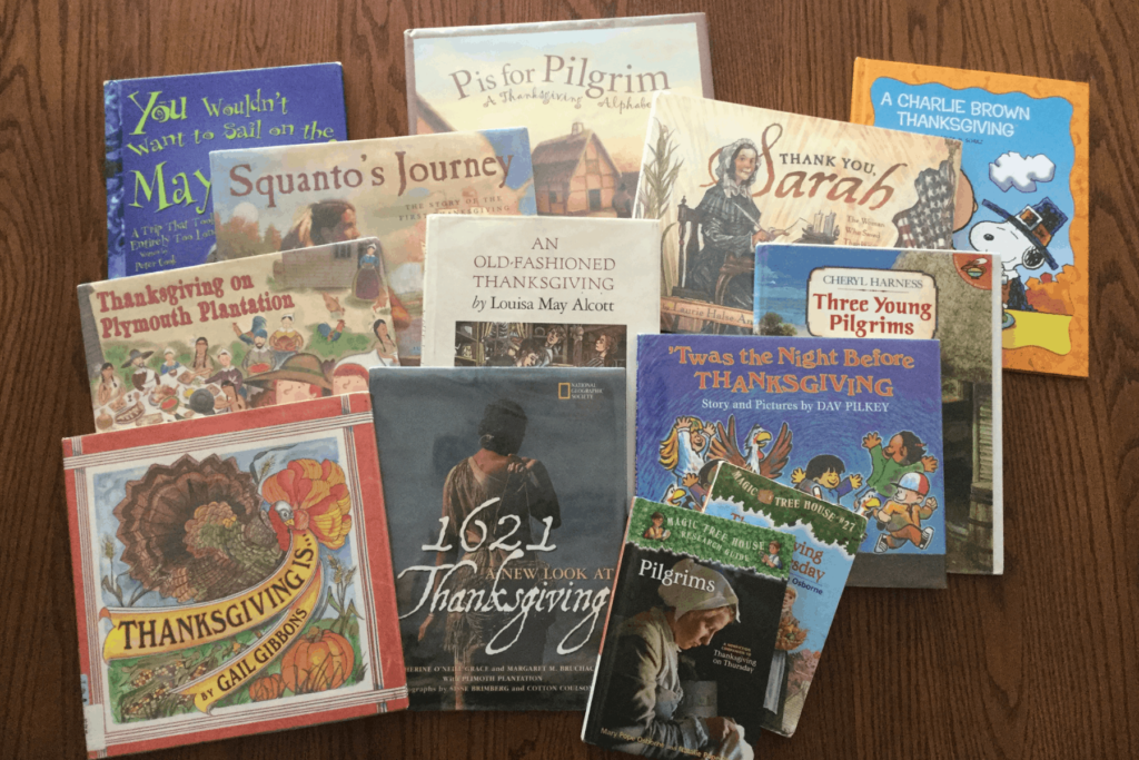 Thanksgiving books for kids
