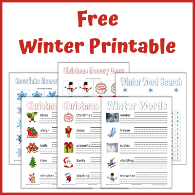 FREE – Winter Activity Printable