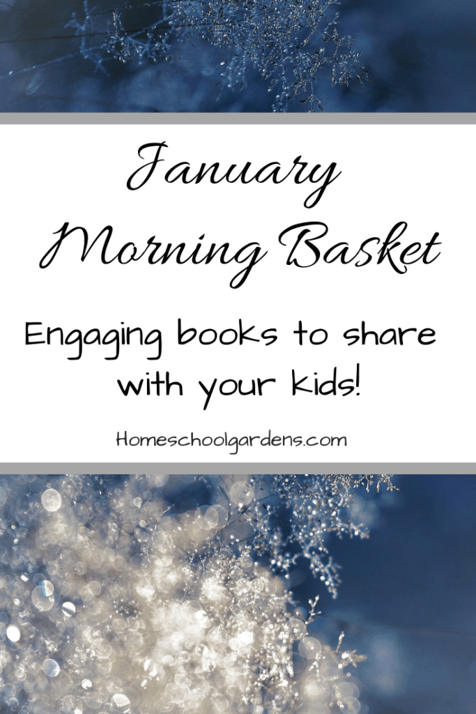 Pinterest image for January Morning Basket