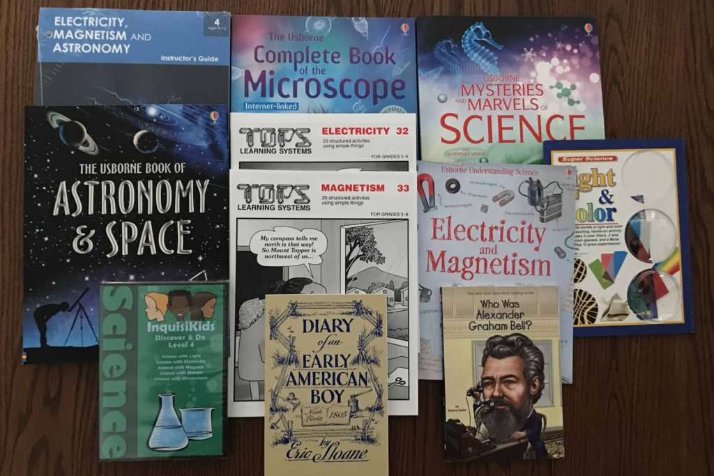 Bookshark Science 4 books
