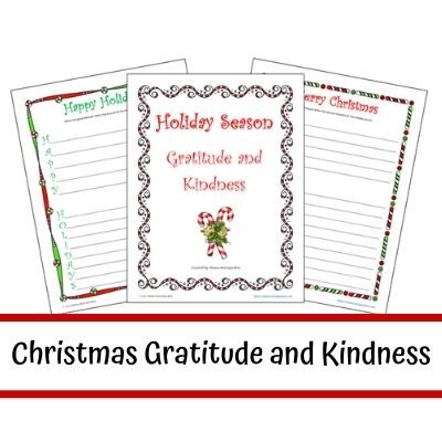 FREE – Christmas Gratitude Printable