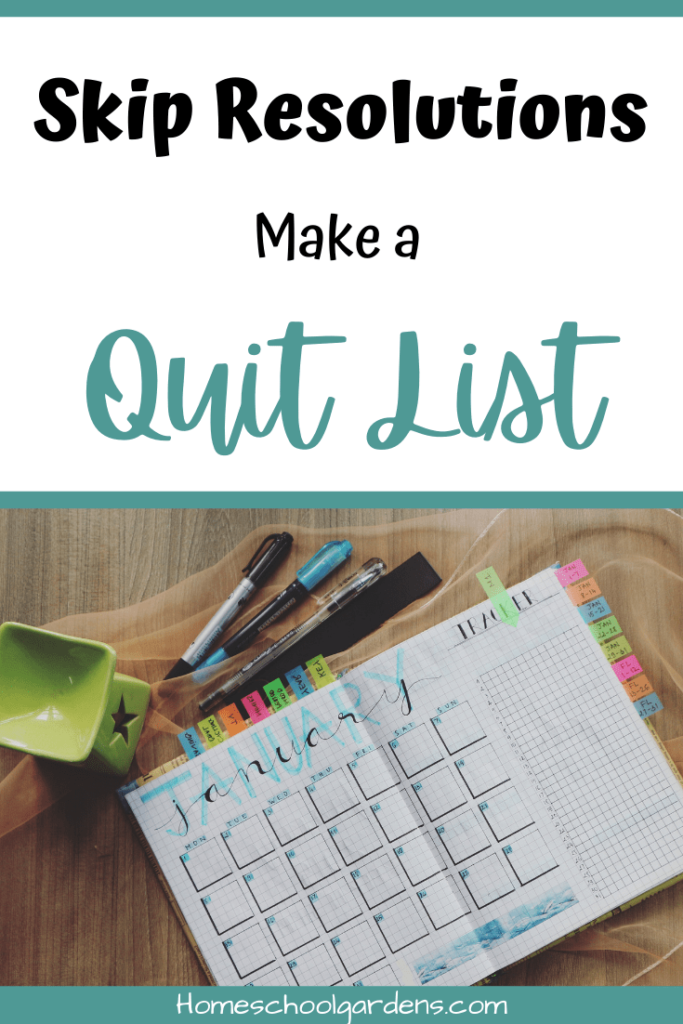 Pinterest image for Quit List