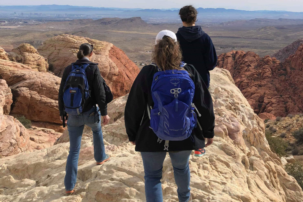 New Year's Goal - hiking with friends