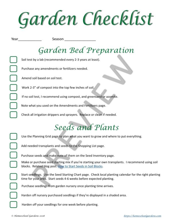 Garden Planner preview