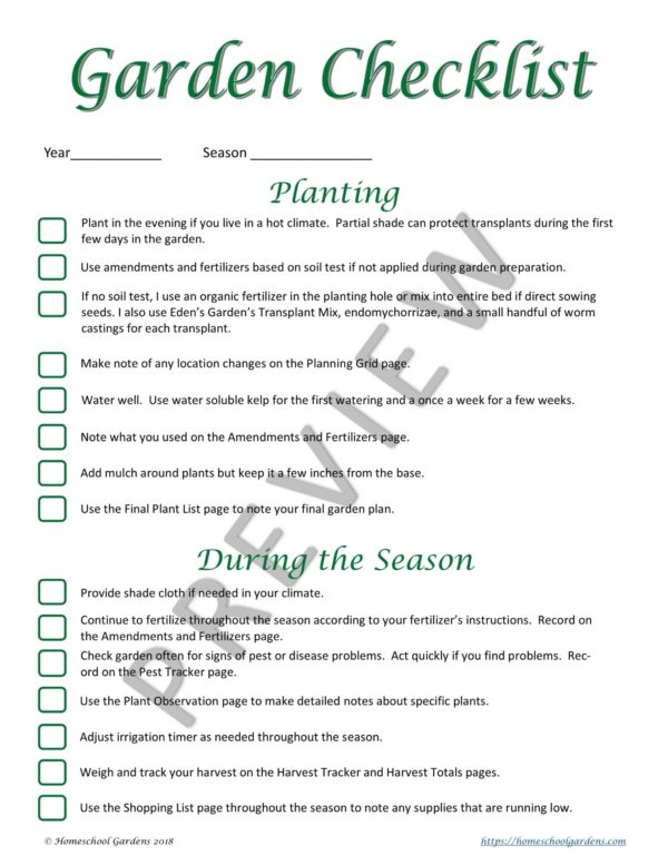 Garden Planner preview